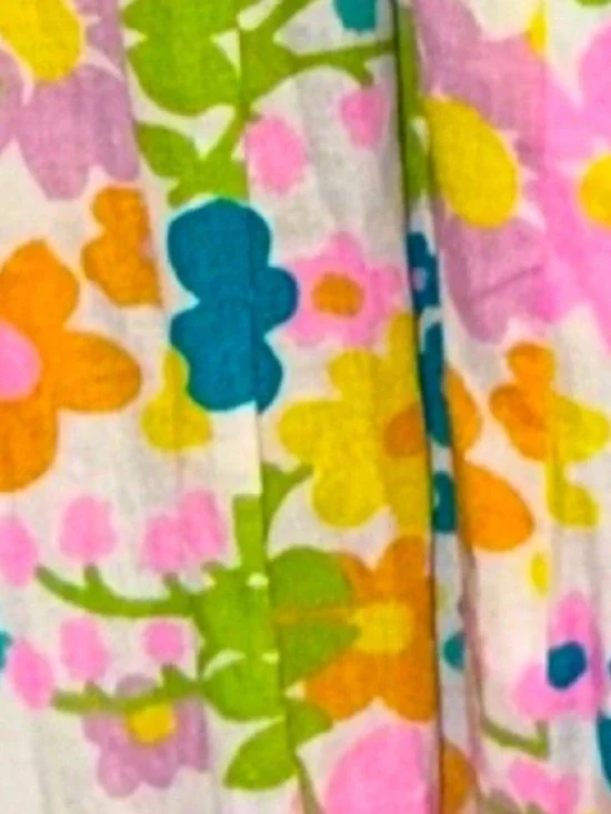 NEW Show Me Your Mumu Amalfi Coast Sun Dress Retro Floral Midi Adj Straps XS - Picture 9 of 12